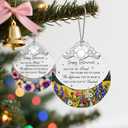 Retirement Gift - Retirement Gifts for Women, Men - Retired Ornament - Retired Gifts for Coworker, Boss, Employee, Teacher, Nurse - Stained Glass Christmas Ornament Keepsake - Design C