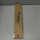 TONIAL Curtain Rod 16 to 30 Inch(1.3 to 2.5 ft), Adjustable Splicing Window Curtain Rods, 3/4 Drapery Rods for Windows, Decorative Single Rod with Modern Cap Finial, Black