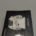 ManbaOne Interactive Screen Wireless Gaming Controller for PC/Switch/Switch 2/iOS/Android,Hall Effect Stick & Trigger,RGB Lighting,Remappable Buttons,1800mAh with Charging Dock (White)