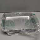 Low Entry Stainless Steel Litter Box for Kitten, Small Shallow Metal Litter Pan Tray for Rabbits Hamsters, Easy to Clean Pet Bathroom Accessories-15.75''Lx 11.81'' W x4'' H