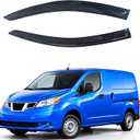 IG Window Visors Fit for 2014-2019 Nissan NV200 Taxi, Out-Channel Rain Guards Vent Wind Deflectors 2PC, Truck Accessories for 2014-2019 Chevrolet/Chevy City Express