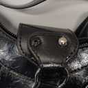 Y2K Purse Shoulder Bag for Women, Top Handle Handbag Small Goth Punk Hobo Clutch Purses Trendy Underarm Bag (8615-black)