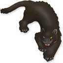 42" Black Panther Jaguar Full Figure Birthday Party Mylar Foil Balloon