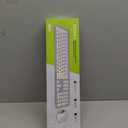 seenda Bluetooth Keyboard and Mouse, COE300 Wireless Keyboard Mouse Combo, 3 MultiDevice Connection Full Size UltraSlim Keyboard with Number Pad for Windows/Mac,White & Silver