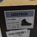 Men's Hiking Boots  Durable and Comfortable Men's Climbing Boots for Rugged Outdoor Adventures, Perfect for Hiking, and Climbing (11 Wide, Black/Green)