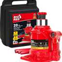 Big Red Hydraulic Bottle Jack with Carrying Case, 20 Ton (40,000 lb) Capacity,T92007S (20 Ton (40,000 LBs))