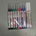 10 PCS Long Head Deep Hole Marker Pens,20mm Long Nib Marker, Longs Nose Markers, Waterproof Construction Markers Marking Tool,Permanent Markers Carpenter Ink marker Pens,Metal marking Pens (10PCS-20MM-Red/Blue/Green/Black/White)