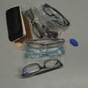 Gaoye +3.5 Reading Glasses Men - Blue Light Blocking Lenses, TR90 Frames, UV400 - Eyeglasses with Clear Vision