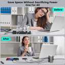 USB C Fast Charger : Fast Charging Station : 285W-8 Port Desktop Multiple Devices Power Adapter for Laptop MacBook Pro/Air, DELL, Tablet iPad Pro/Air, iPhone 16/15/14, Galaxy S23/22