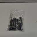 3/8-16 x 1-1/4" Socket Head Cap Screws Bolts, 10Pcs 304 Stainless Steel 18-8, Allen Socket Hex Drive, Full Thread, Black Oxide by SG TZH(with Hex Spanner)
