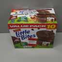 (Value Pack) Little Bites Fudge Brownies, 10 individual packs, (1.8 oz each), Real Chocolate Mini Muffins, 18 oz Multipack, BB Date: May/31/2026