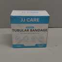 JJ CARE Tubular Bandage, 3.5 x 12 Yards Stockinette Tubing for Ankles and Knees, Tubi Grip Size E Reusable Elastic Bandage Sleeve, Compression Tubes for Knees and Calf, Rubber Latex w/Cotton