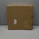 Funecy Metal Small End Table,Vintage Matte Black Round Side Table Nightstand for Bedside or Sofa,Small Accent Pedestal Table for Living Room Corners Bedroom Patio and bar (Light White)