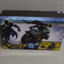 DC Comics, Batman Stealth Remote Control Batcycle with 12" Batman Action Figure, Super Hero Kids Toys for Boys and Girls Ages 4 & Up