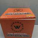 The Official Silent Basketball (Size 7)  Uncompressed Indoor Basketball for Quiet Dribbling  Grooved Airless Indoor Training PU Foam Basket Ball  Ready to Play for All Ages (29.5")