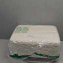 CAROLMADE Small Foot Stool Ottoman Footstool with Legs Under Desk Footrest for Living Room Bedroom and Office, Soft Ivory White (11"D x 15.4"W x 8.3"H)