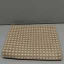 2x3 ft Indoor Door Mat Entryway Rug Non Slip Woven Washable Area Rugs Kitchen Mats for Floor, Front Entry Rug Entrance Doormat for Hall Porch Bathroom Kitchen Bedroom, Easy Clean, Brown 24"x36"