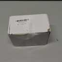 4 Pack Acrylic Qtip Holder Dispenser for Cotton Swabs, Balls, Pads, Floss Picks- Small Clear Acrylic Canister Apothecary Jar Set, Bathroom Essentials Accessories Decor, Vanity Makeup Storage Organizer