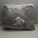 VANKEAN Dog Bed Soft Crate Pad Mat Reversible Warm& Cool, Washable Comfy Kennel Pad with Orthopedic Egg-Crate Foam for Small Medium Large Dogs, Water-Resistant Pet Bed, Grey-XX-Large