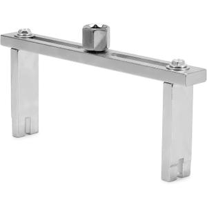 Fuel Pump Removal Tool, Adjustable Double Contact Fuel Pump Lock Ring Tool with 3/8 to 1/2 Drive Compatible with BMW,Mercedes-Benz,Volkswagen,Audi Fuel Tank Lids Removal/Installation