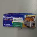 Reynolds Kitchens Slow Cooker Liners, Regular (Fits 3-8 Quarts), 4 Count (Pack of 12), 48 Total