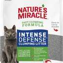 Nature's Miracle Intense Defense Odor Control Litter, 20 Pounds, Odor Control