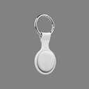 Smart Bluetooth Tracker Anti-Lost Anti-Theft Alarm Device for Keys Wallet Bags – No SIM Item Finder with App Control, Separation Alert, One-Click Search Android & iOS Compatible (White)