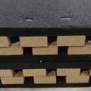 Art3d 4pcs-107 x 8in Slat Acoustic Panel for Wall and Ceiling, 3D Fluted Sound Absorbing Panel with Wood Finish, Walnut