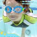 Hoteam Swim Goggles for Kids 4-9 Wide Vision Swimming Goggles Anti Fog Pool Goggles with Cases Boys Girls (24 Pairs)