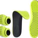 2 Pairs Comfort Insoles for Men/Women, Memory Foam Inserts, Prevent Foot Odor, Providing Great Shock Absorption and Cushioning for Feet ReliefSteppers Insoles (MEN12-13.5 | WOMEN14-15.5)