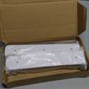 Alise Floating Shelf Brackets 4 Pcs, 90 L Brackets Heavy Duty for Wood, 12in White Brackets for Walls Hidden Shelves, Metal Shelving Supports for Home, Garden, Office and DIY