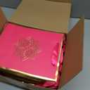 Sabary 30 Pcs Indian Return Paper Gift Bags for Wedding Bulk 9 x 7 Inches Hindu Religious Pooja Wedding Party Favor Bags with Handle Small Diwali Pouch for Indian Pooja Housewarming (Fuchsia), 1 Count