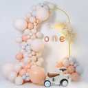 Putros Metal Arch Backdrop Stand 7.2FT Gold Wedding Balloon Arched Backdrop Stand Square Arch Frame for Birthday Party Bridal Baby Shower Ceremony Decoration