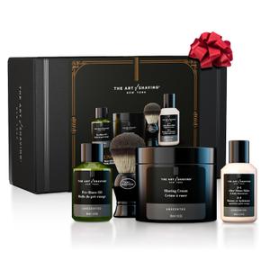 The Art of Shaving Shaving Kit for Men - The Perfect Gift for The Perfect Shave with Shaving Cream, Shaving Brush, After Shave Balm, & Pre Shave Oil