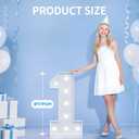 3FT 16 Marquee Numbers, 16 Light up Numbers for Party, Sweet 16 Birthday Decorations, Big 16 Sign with Light for Anniversary, Birthday Backdrop Decor