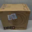 DREO Fan for Bedroom, Table Air Circulator for Whole Room, 11 Inch, 60ft Strong Airflow, 120 adjustable tilt, 20db Low Noise, Quiet, 3 Speeds, 2025 New Desk Fan for Office, Kitchen, Home, Small