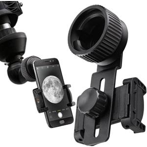 Phone Mount for Telescope & Optics  Adjustable Adapter for Outdoor Viewing  Fits Most Phones and Eyepieces