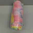 MUGD Fleece Blanket Throw Blanket Throw Blanket for Couch Soft Lightweight Cozy Microfiber Blankets & Throws (Throw(50"x70"/ 130x150cm), Pink Rainbow)