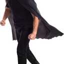 Rubies Men's Batman V Superman: Dawn of Justice Batman Cape With Mask Adult Sized Costume for Themed Parties and Halloween, As Shown, One Size US