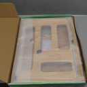 6 IN 1 Bamboo Baggie Organizer for Drawer with Labels, Expandable Storage Bag Organizer with Aluminum Foil and Saran Wrap Cutter Compatible with Quart, Gallon, Sandwich and Snack Size Bags