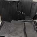 Floor Mats Set for Hyundai Tucson 2022-2025 2026 Hybrid Version (Not fit Gas and PHEV), All Weather TPE Cargo Liner Backrest Mat Trunk Mat Door Sill Guards Accessories (Hybrid Model)