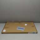 27.5 in. x 15.5 in. Centre Drain Sink Protector with Supersoft Silicone Feet in 304 Grade Stainless Steel