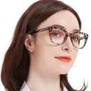 OCCI CHIARI Stylish Reading Glasses for Women Small Frame Readers (Grey)