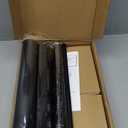 Rfiver Mobile TV Cart Rolling TV Stand for 23-65 Inch Screens, Portable TV Stand on Wheels with Tilt and Height Adjustable, Outdoor TV Mount Stand Holds up to 88 lbs for Home Office MAX VESA 400x400mm