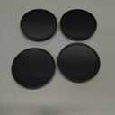 4 Pcs 76.3mm 3.00" OD - Universal Car Wheel Hub Center Caps - Car SUV Trucks Auto Hub Covers Scratch Resistant Rustproof - Durable Plastic Matte Black