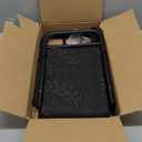 Raised Dog Bowl Stand for XLarge & Large Dogs,Table Steel Frame Elevated Dog Bowls Stand with Mat,Non-Slip No Spill,Adjusts to 4 Heights 8.7-13.4", Holds 6-8.7" Diameter Bowl(Bowl Not Included)