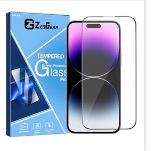 ZGear Tempered Glass Screen Protector for 6.3-Inch iPhone 14 Pro