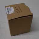 XELA Ceramic Butter Crock, The Original Reactive Two-Color Glaze, Butter Dish With Water Line for Spreadable Fresh Butter - Latte