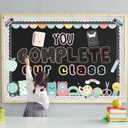 3 x Mooliwe 91 Pcs Composition Notebook Decor Back to School Bulletin Board, various sizes