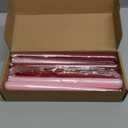 Whaline 12 Pcs Valentine's Day Taper Candles 10 Inch Wax Taper Candles Gradient Pink Red Long Unscented Candle Sticks for Wedding Anniversary Birthday Party